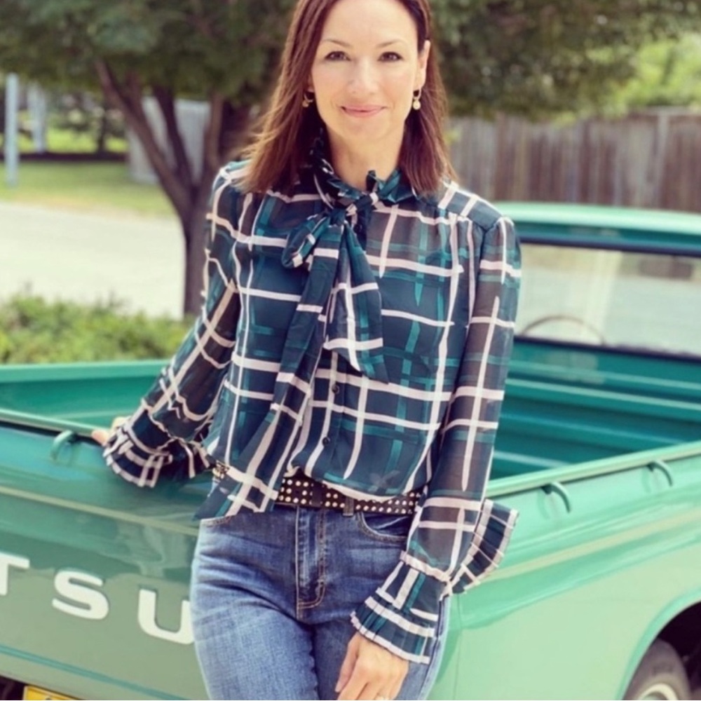 Cabi- Cake Ruffle Blouse